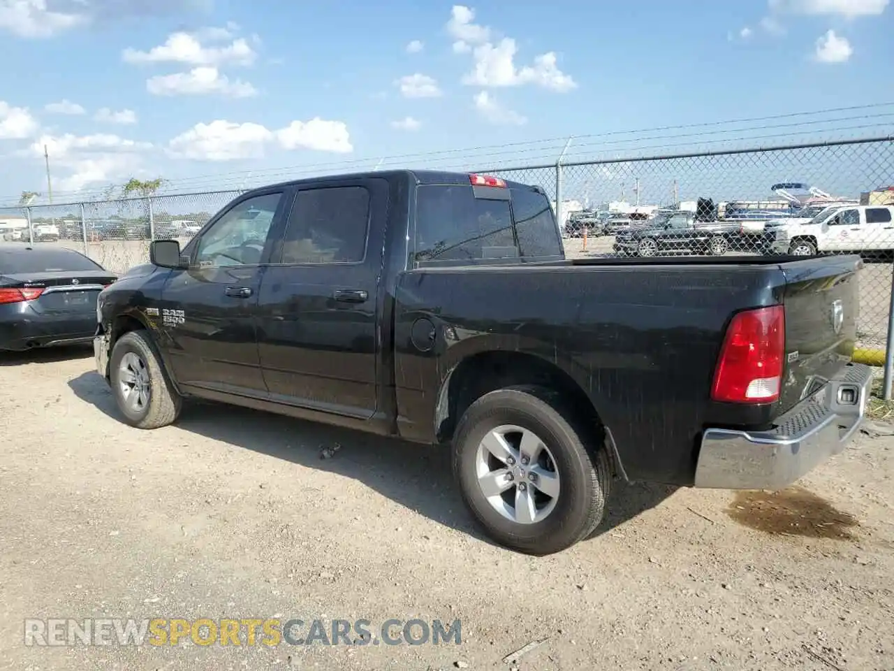 2 Photograph of a damaged car 3C6RR7LT3KG720149 RAM 1500 2019