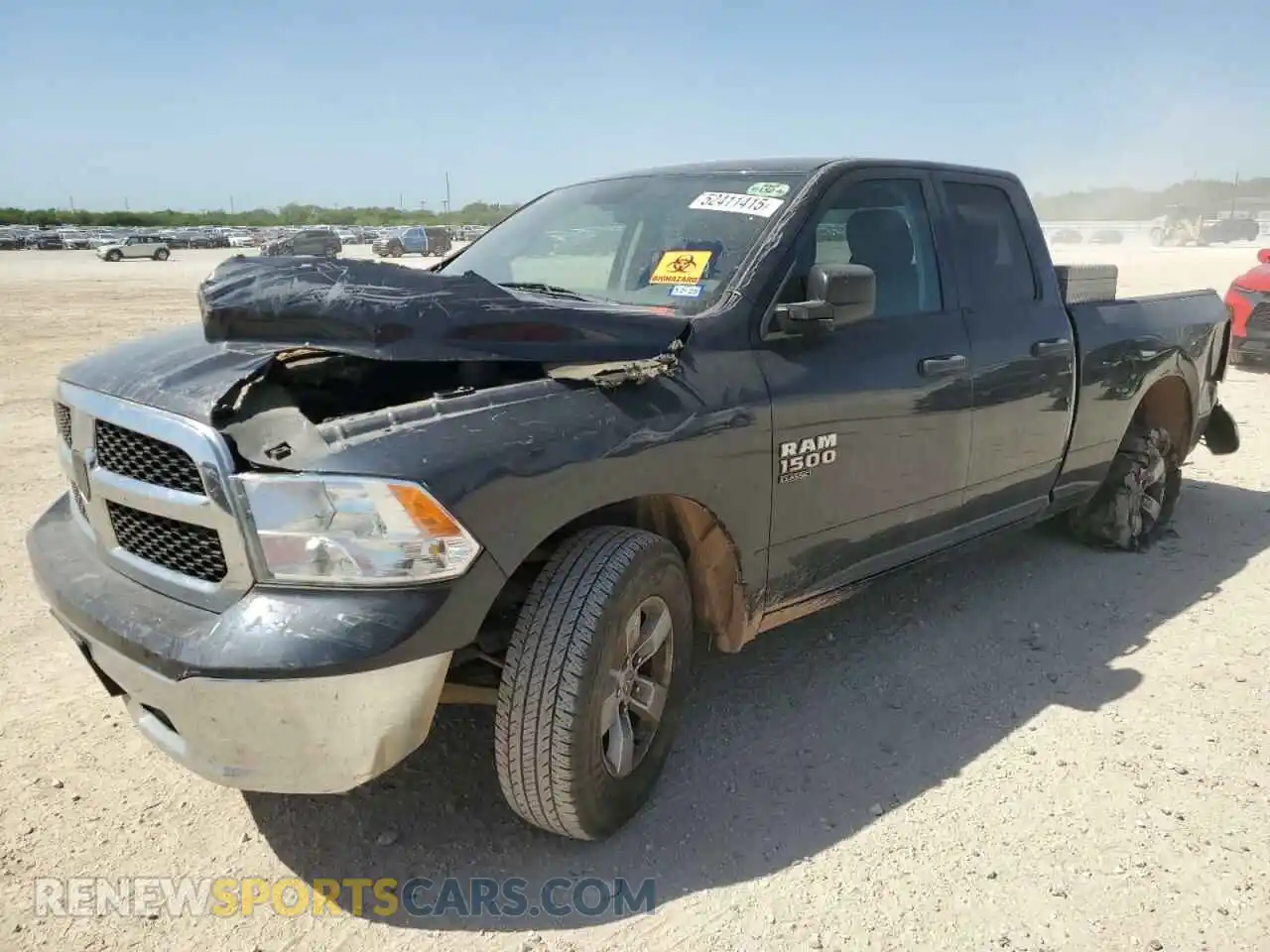1 Photograph of a damaged car 1C6RR6FG6LS127159 RAM 1500 2020