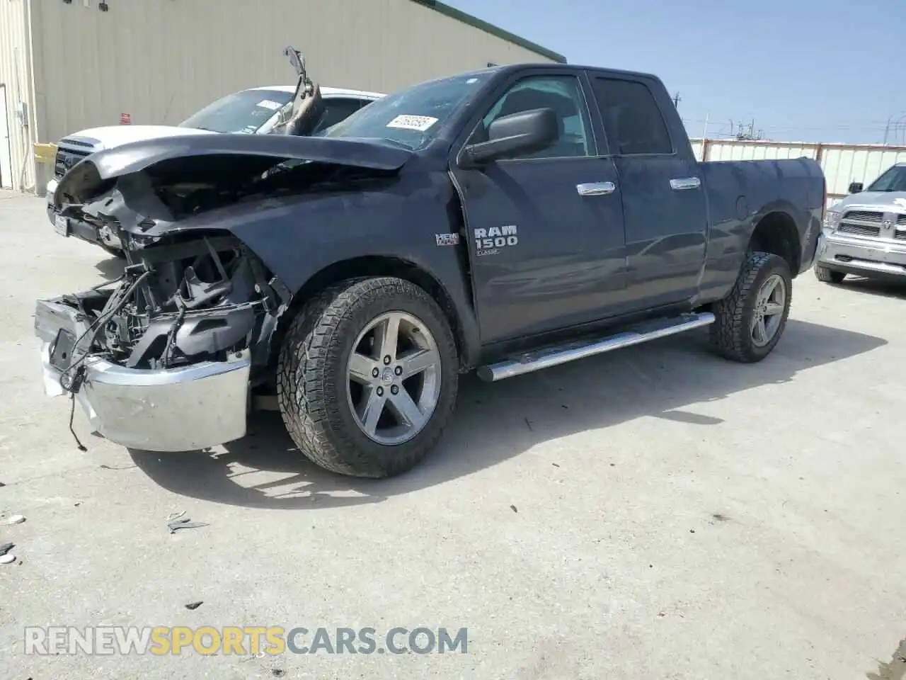 1 Photograph of a damaged car 1C6RR6FT9LS147970 RAM 1500 2020