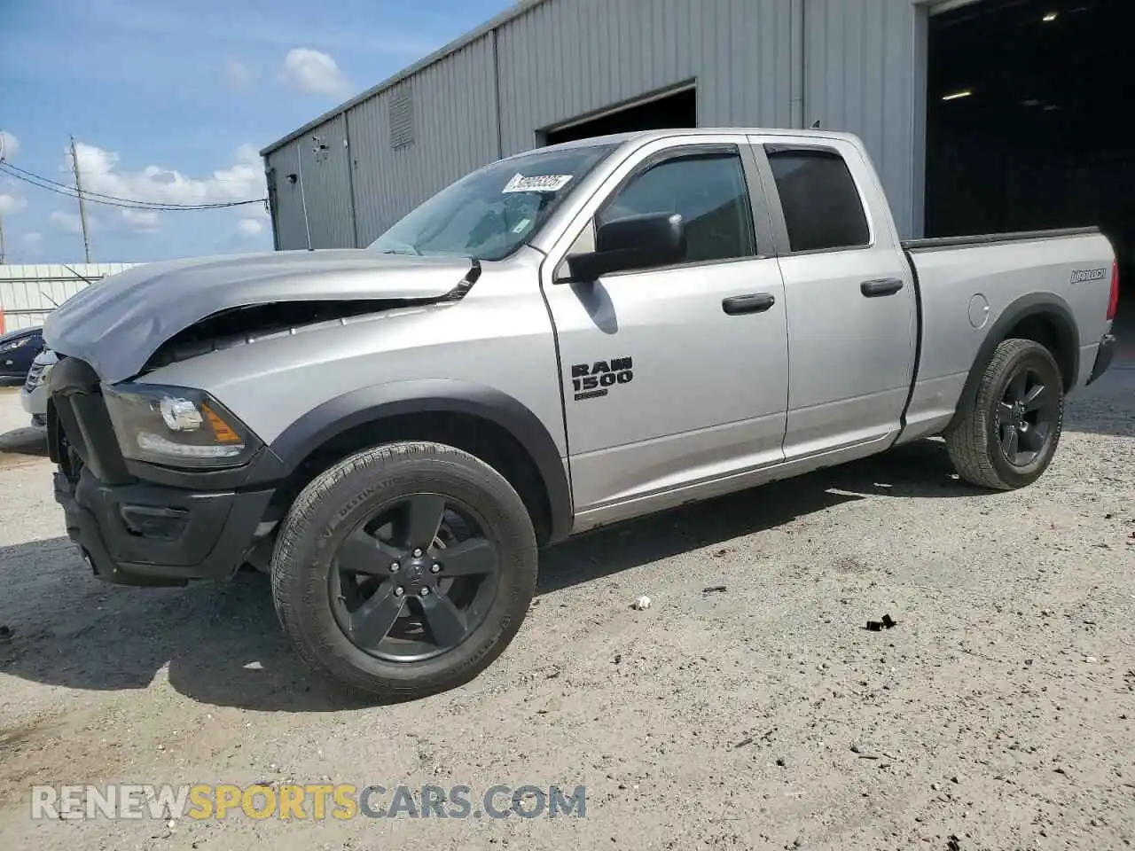 1 Photograph of a damaged car 1C6RR6GG0LS128323 RAM 1500 2020