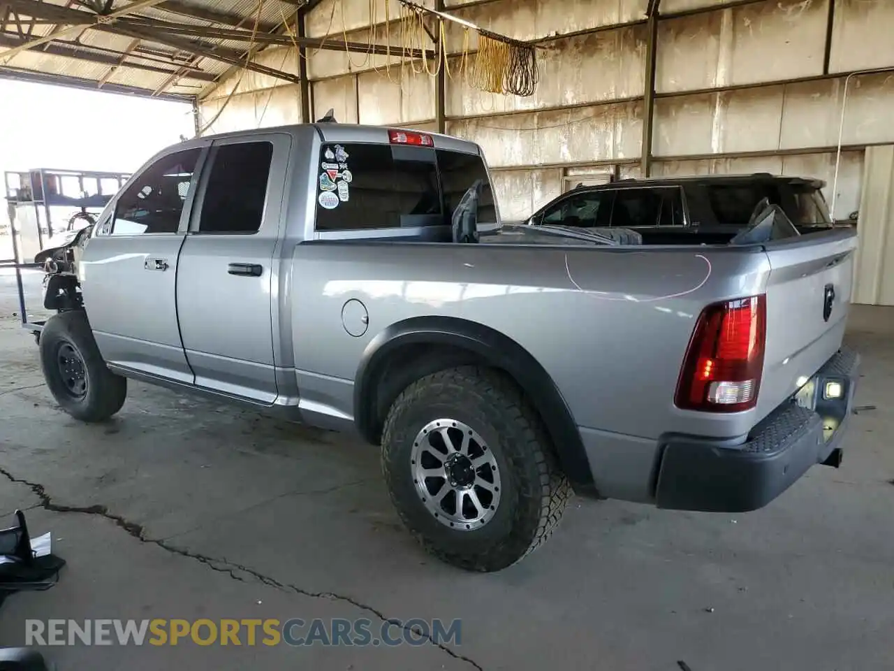 2 Photograph of a damaged car 1C6RR6GG2LS105366 RAM 1500 2020