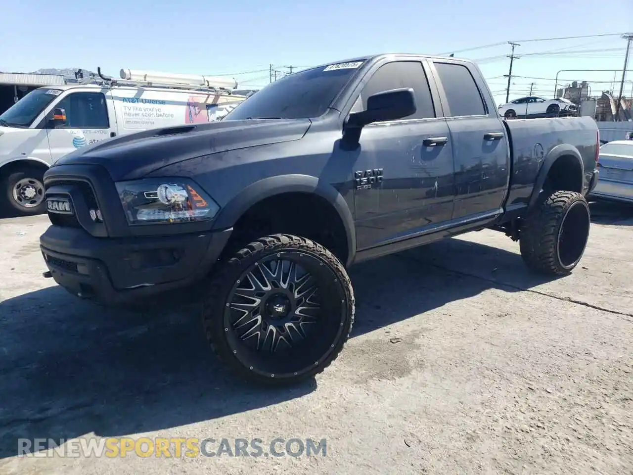 1 Photograph of a damaged car 1C6RR6GGXLS105745 RAM 1500 2020