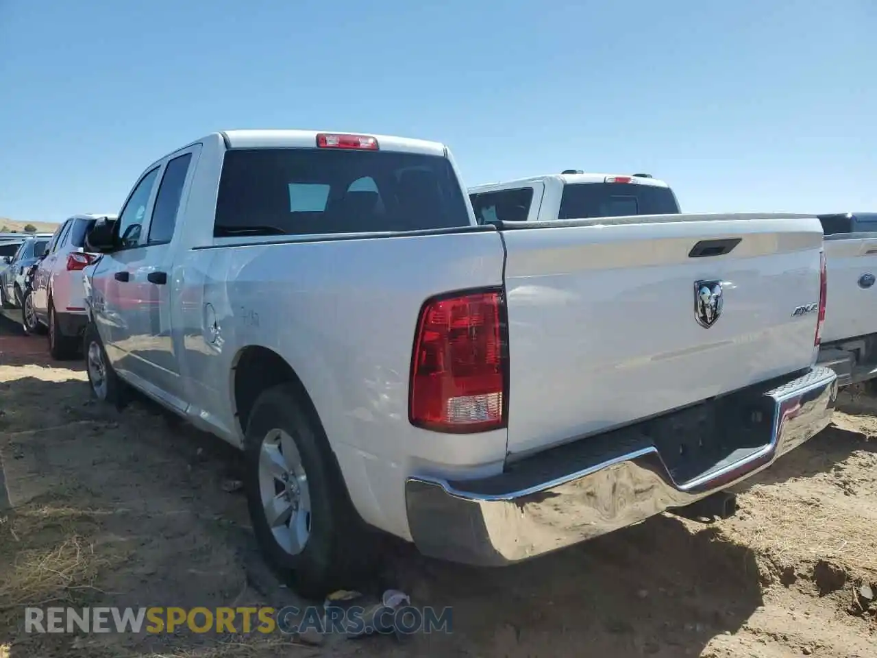 2 Photograph of a damaged car 1C6RR7FT8LS118644 RAM 1500 2020