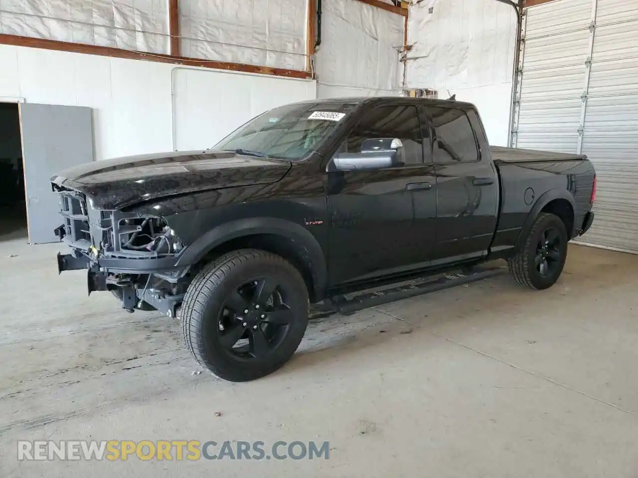1 Photograph of a damaged car 1C6RR7GT0LS105014 RAM 1500 2020