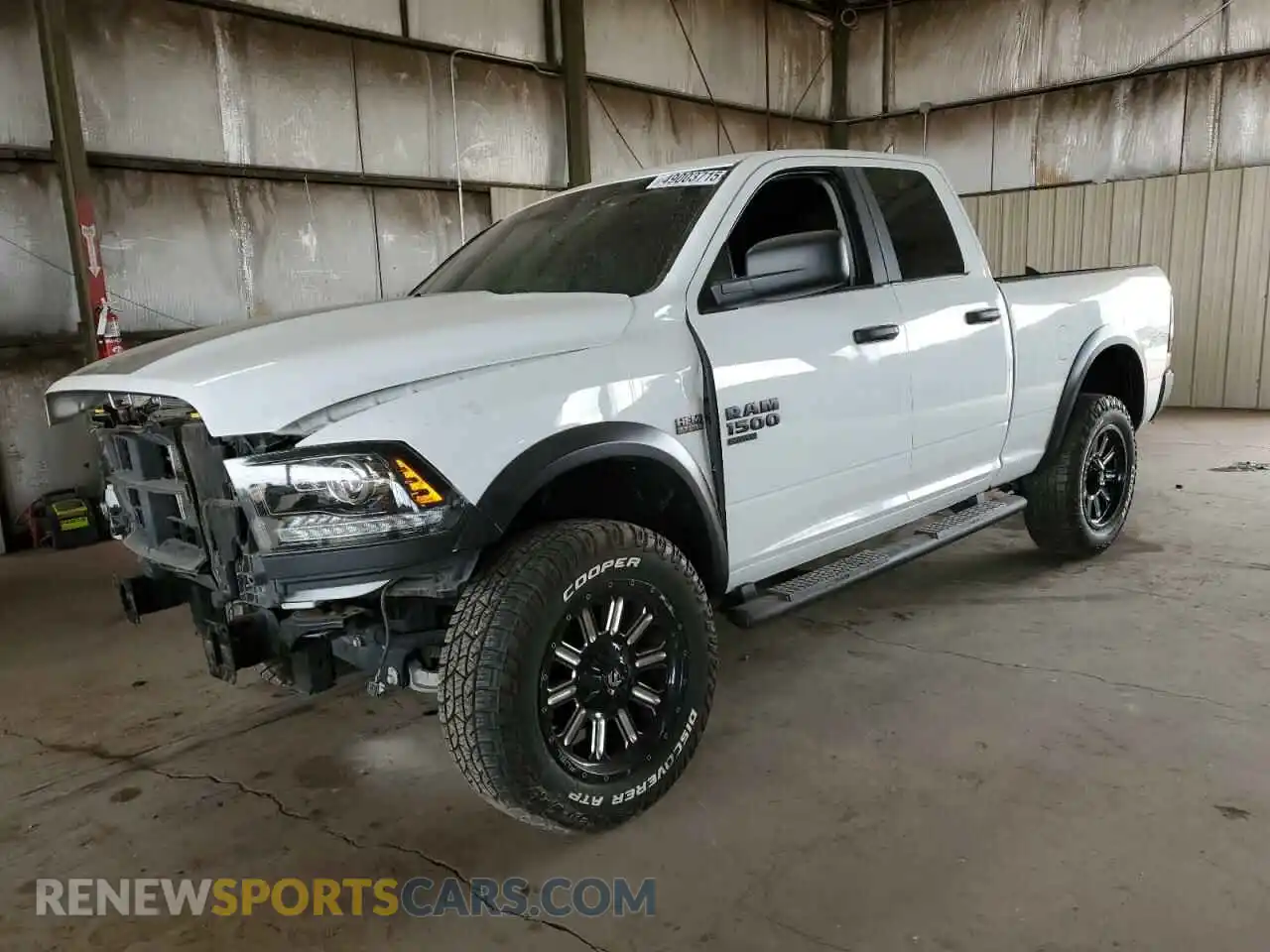 1 Photograph of a damaged car 1C6RR7GT1LS125143 RAM 1500 2020