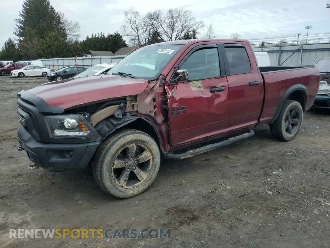 1 Photograph of a damaged car 1C6RR7GT2LS159527 RAM 1500 2020