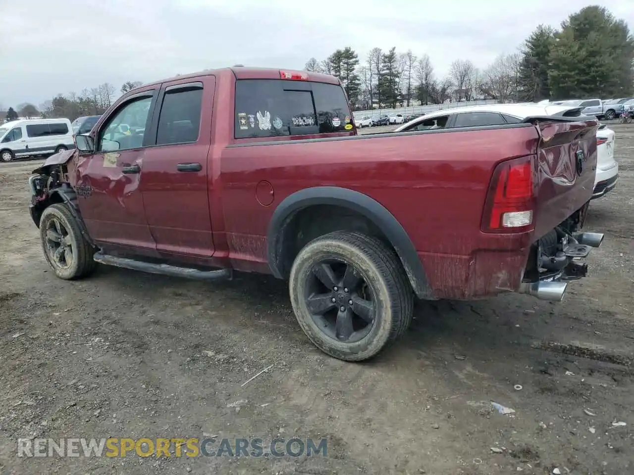 2 Photograph of a damaged car 1C6RR7GT2LS159527 RAM 1500 2020