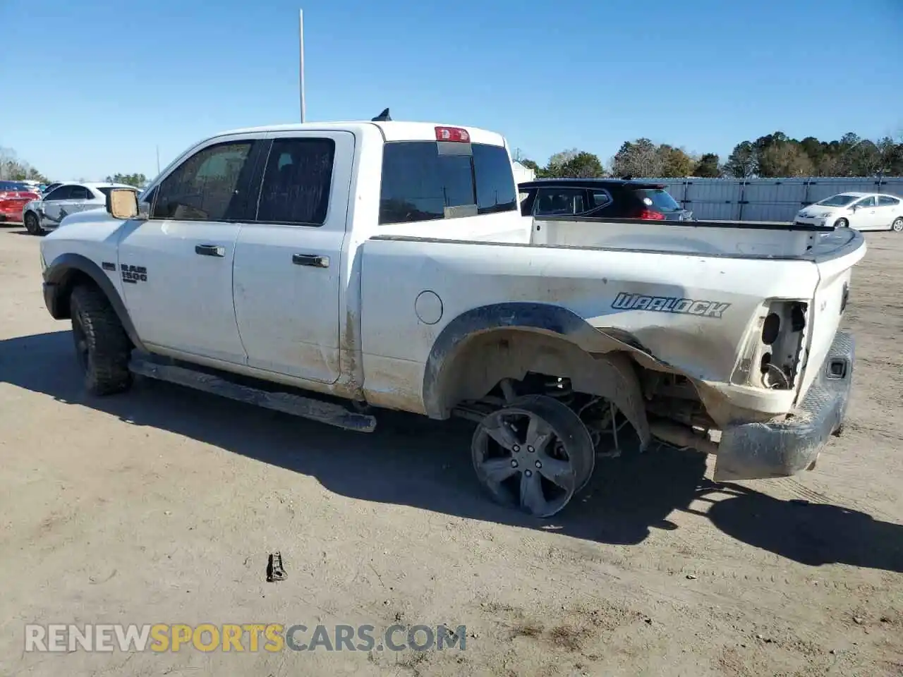 2 Photograph of a damaged car 1C6RR7GT7LS109450 RAM 1500 2020