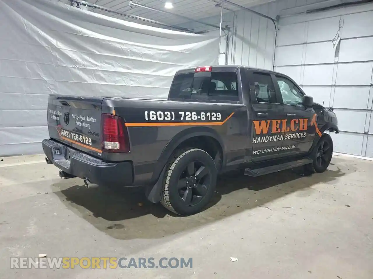 3 Photograph of a damaged car 1C6RR7GTXLS126288 RAM 1500 2020