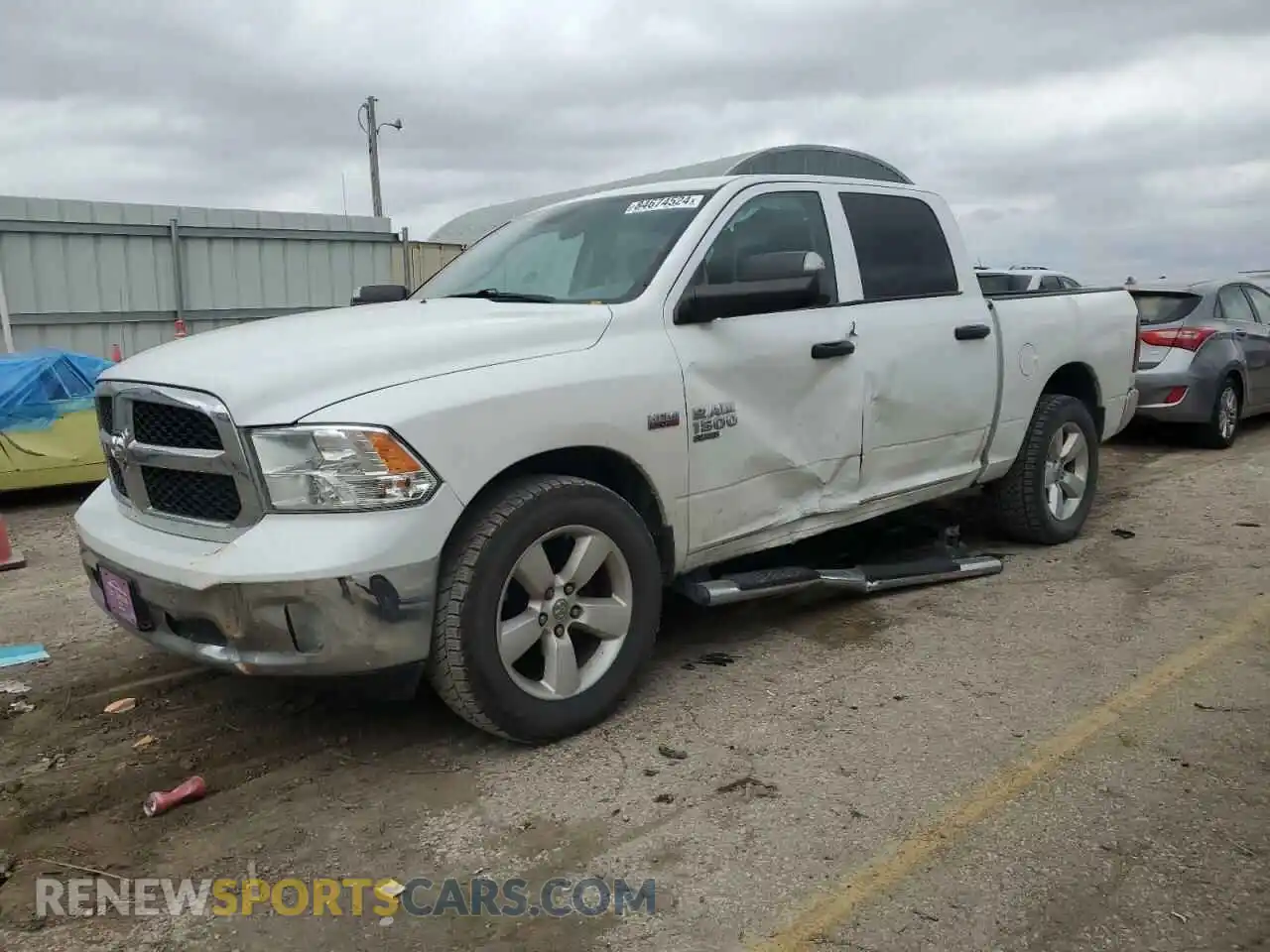 1 Photograph of a damaged car 1C6RR7KT7LS117054 RAM 1500 2020