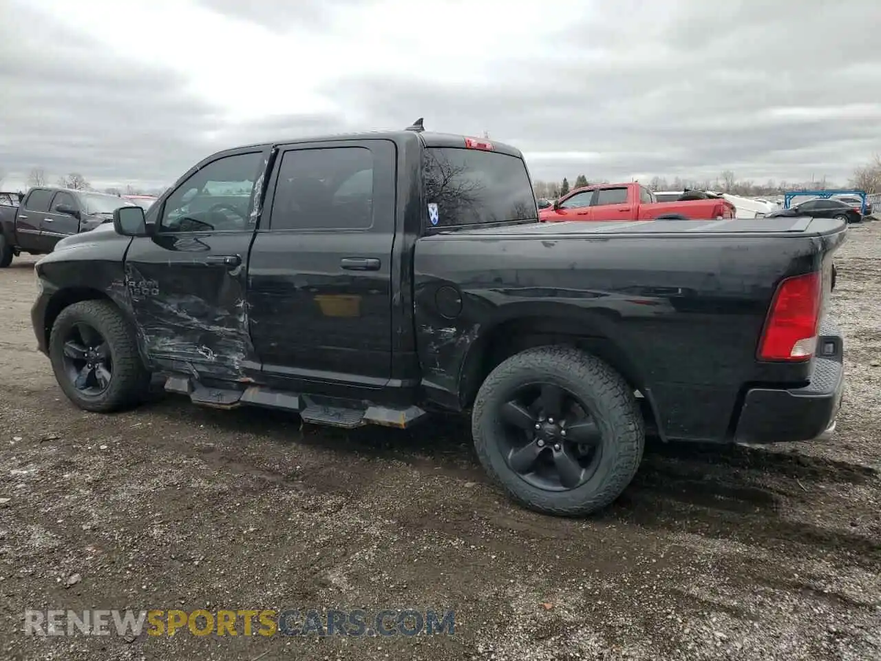 2 Photograph of a damaged car 1C6RR7KT9LS113510 RAM 1500 2020