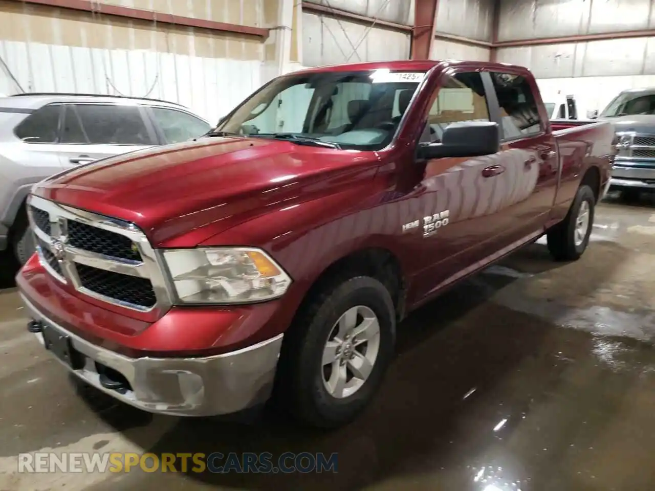 1 Photograph of a damaged car 1C6RR7TT0LS129755 RAM 1500 2020