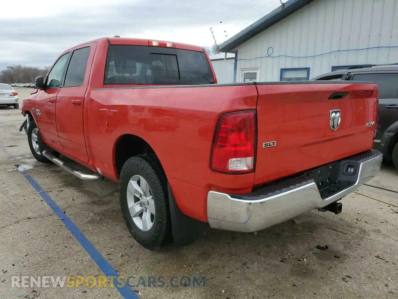 2 fotografías del automóvil dañado 1C6RR7TT1LS101091 RAM 1500 2020