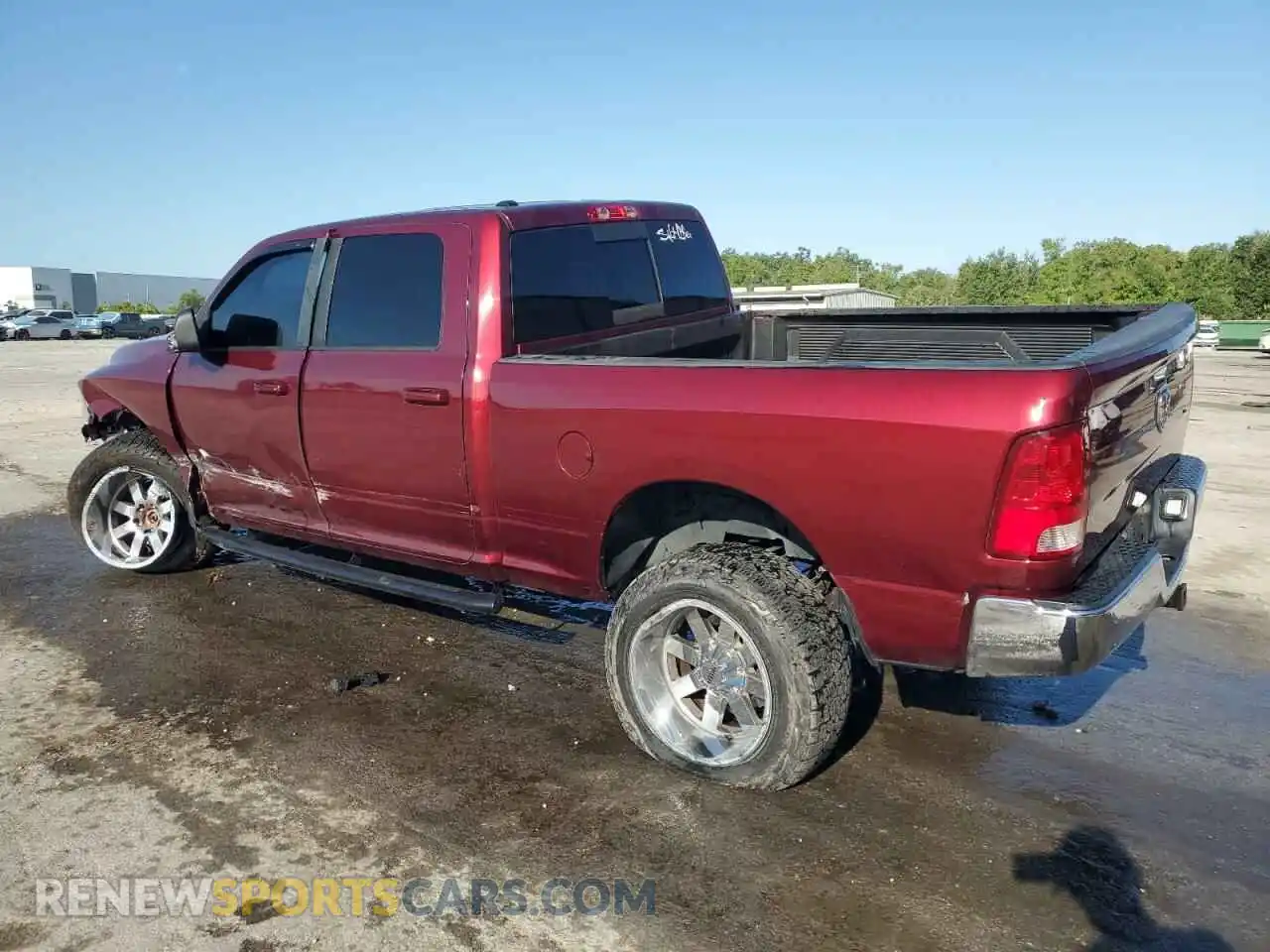 2 Photograph of a damaged car 1C6RR7TT9LS129303 RAM 1500 2020