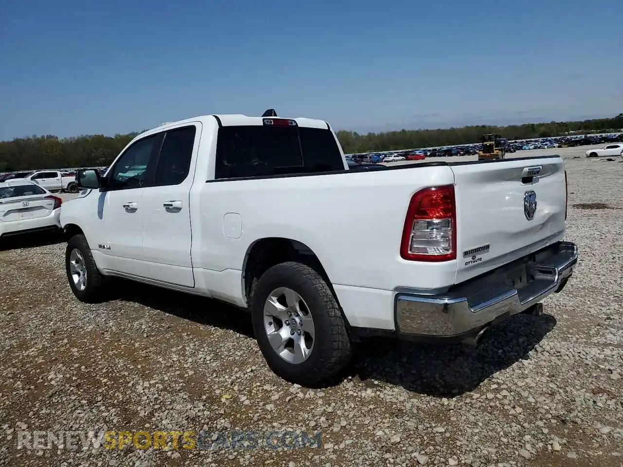 2 Photograph of a damaged car 1C6RREBT0LN229584 RAM 1500 2020
