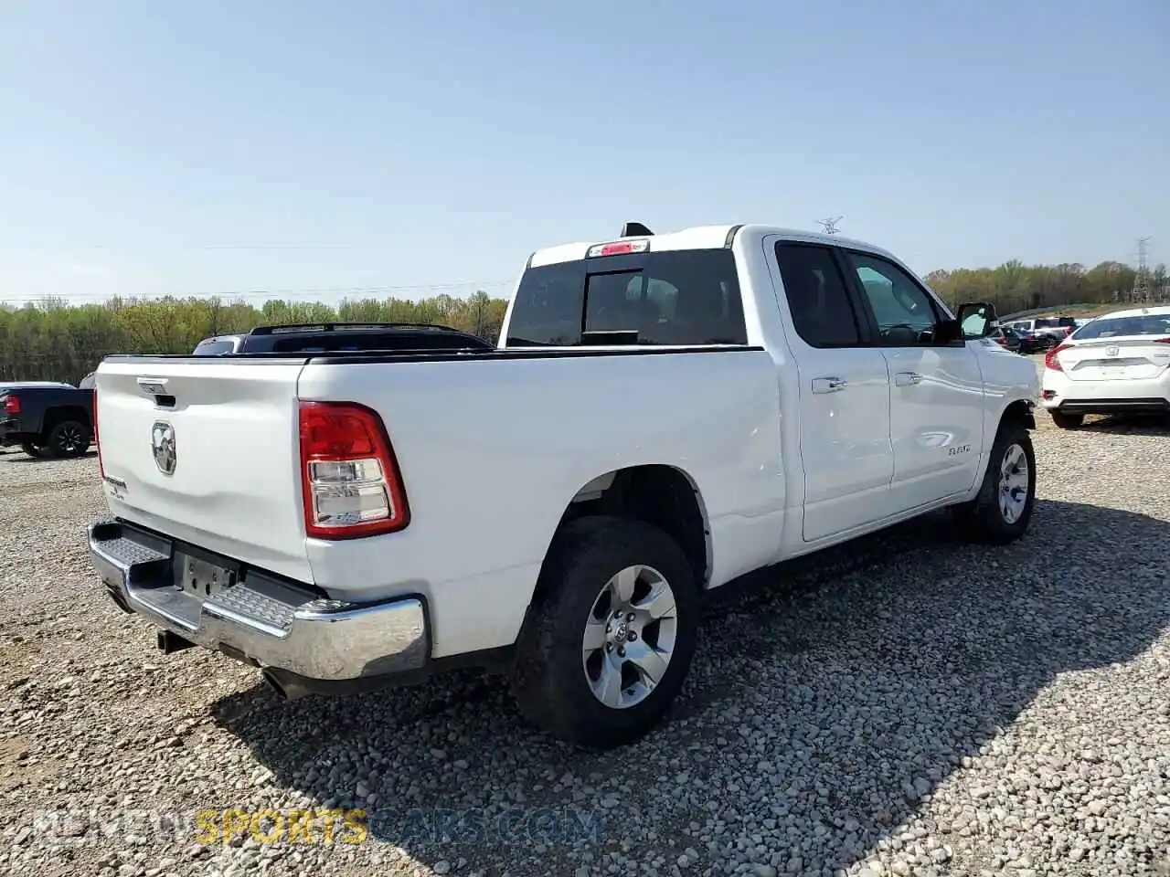 3 Photograph of a damaged car 1C6RREBT0LN229584 RAM 1500 2020