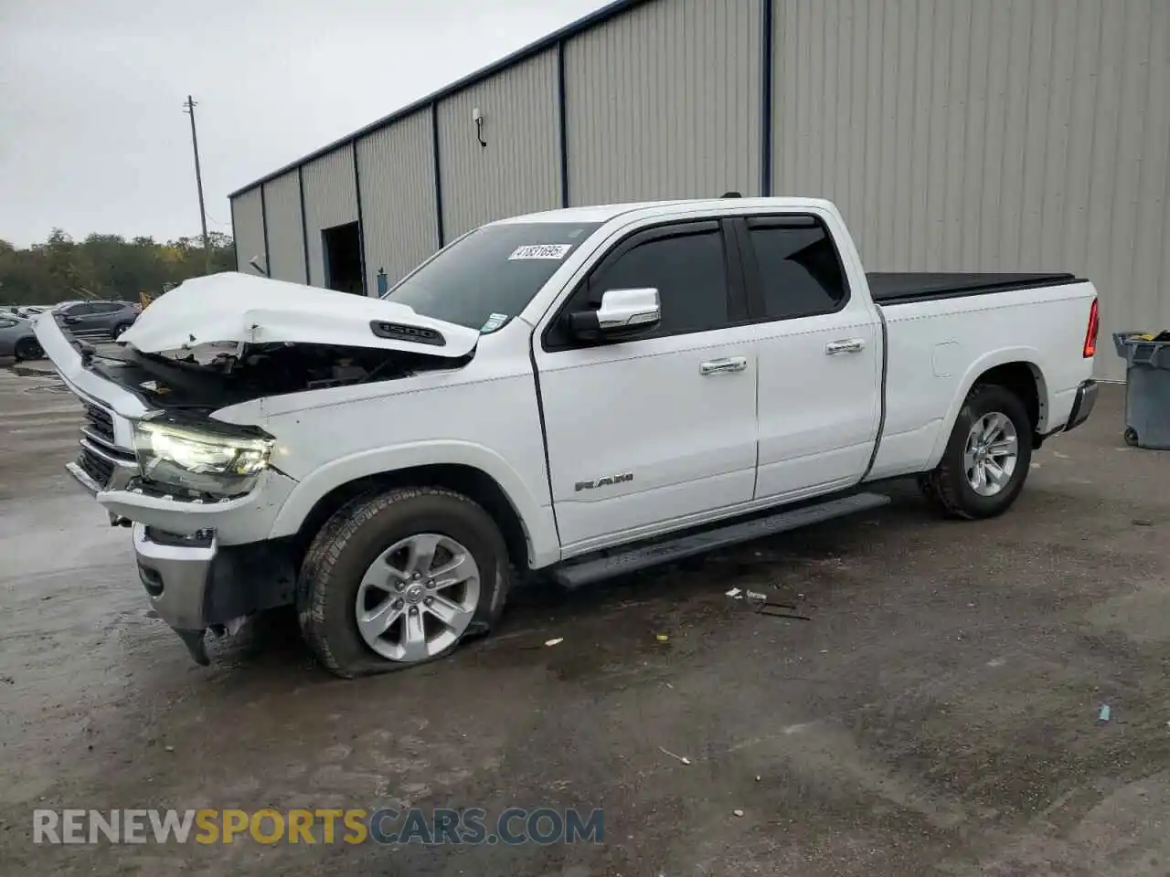 1 Photograph of a damaged car 1C6RREDT4LN256641 RAM 1500 2020