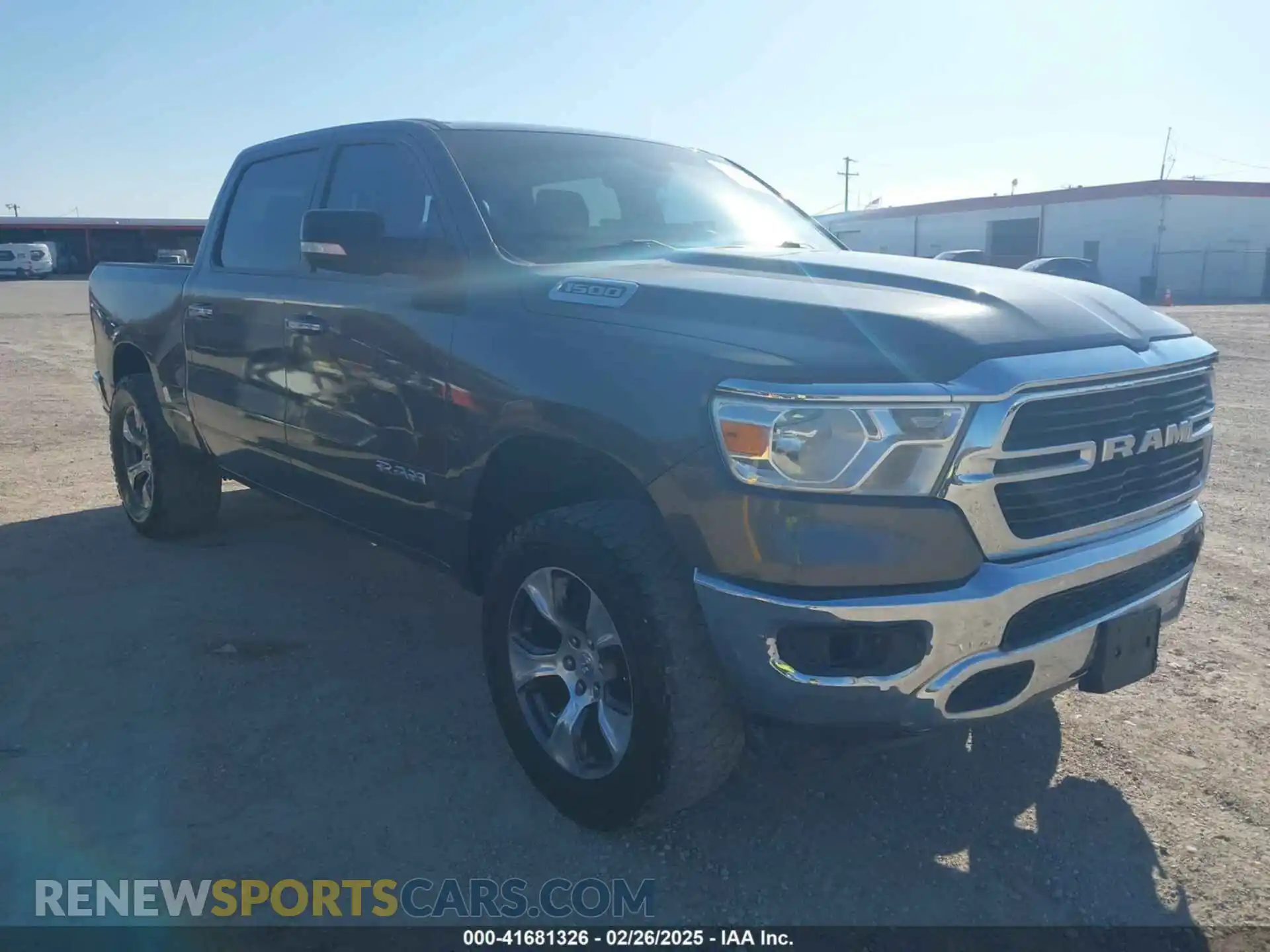 1 Photograph of a damaged car 1C6RREFG2LN405788 RAM 1500 2020