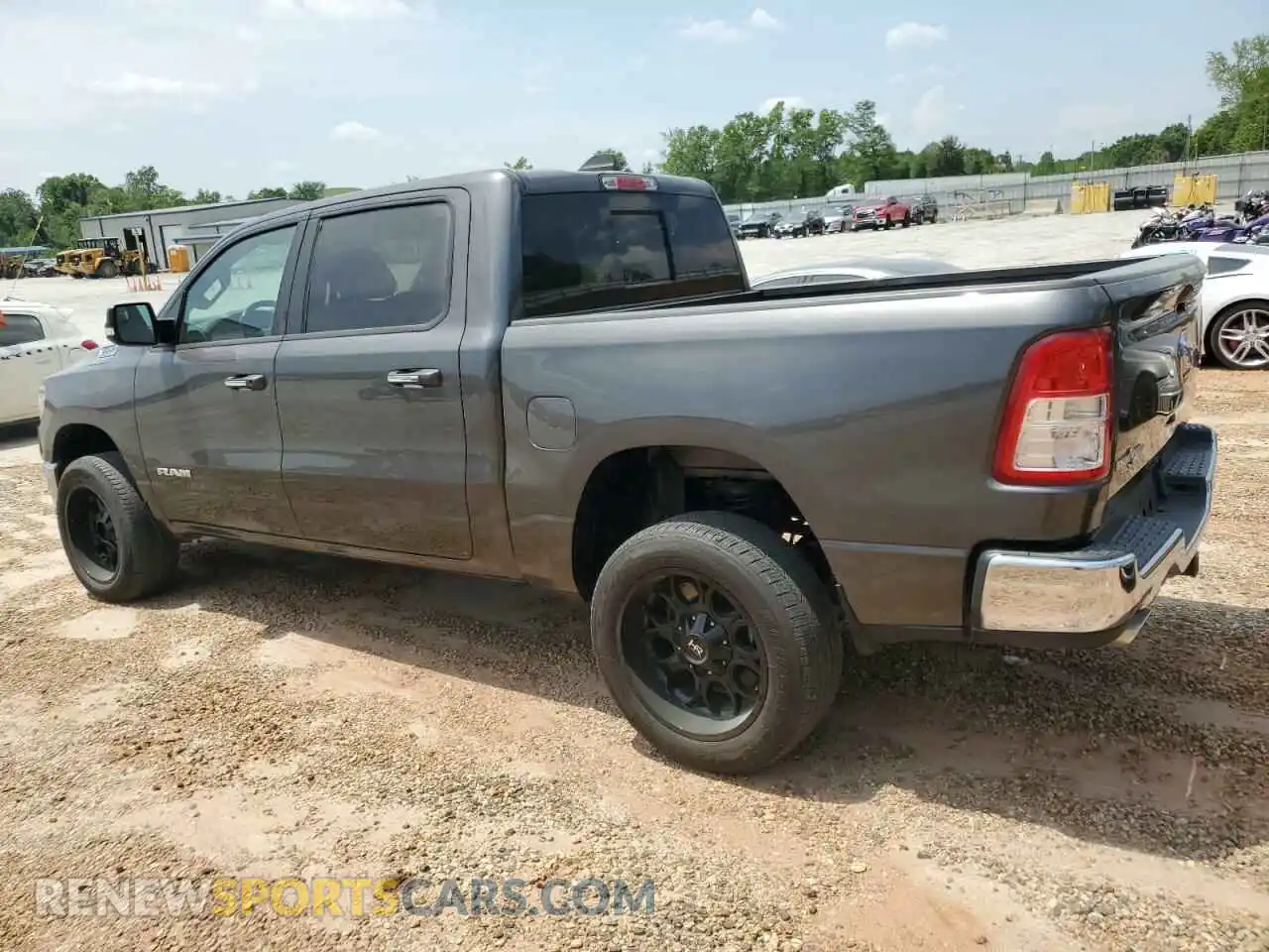 2 Photograph of a damaged car 1C6RREFT0LN406628 RAM 1500 2020