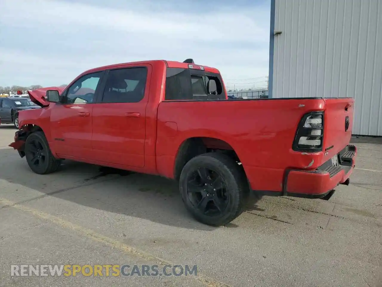 2 Photograph of a damaged car 1C6RREFTXLN337995 RAM 1500 2020