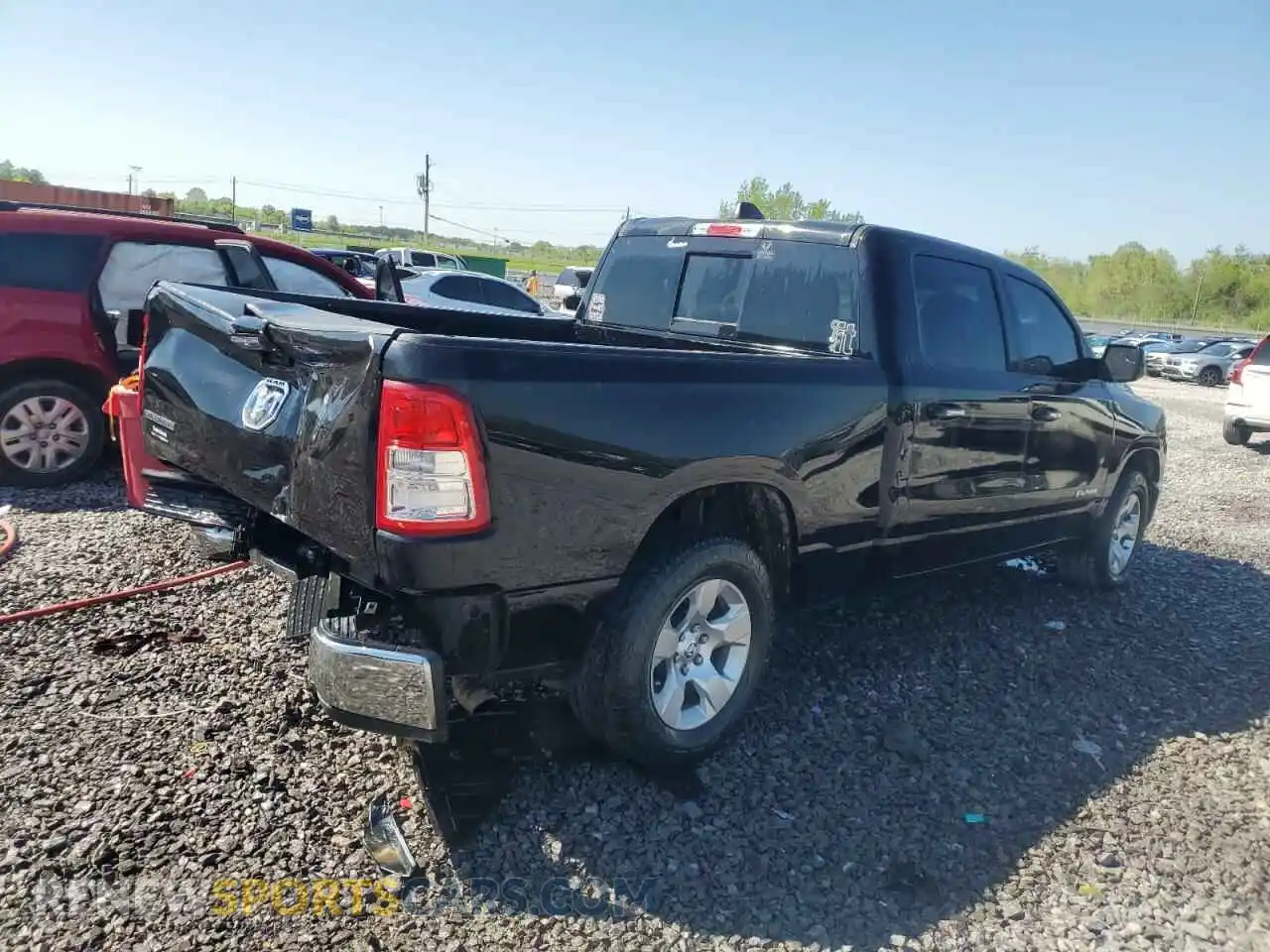 3 Photograph of a damaged car 1C6RREMG9LN262017 RAM 1500 2020