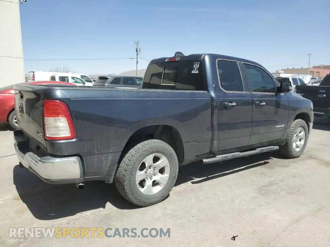 3 fotografías del automóvil dañado 1C6RRFBG1LN419693 RAM 1500 2020