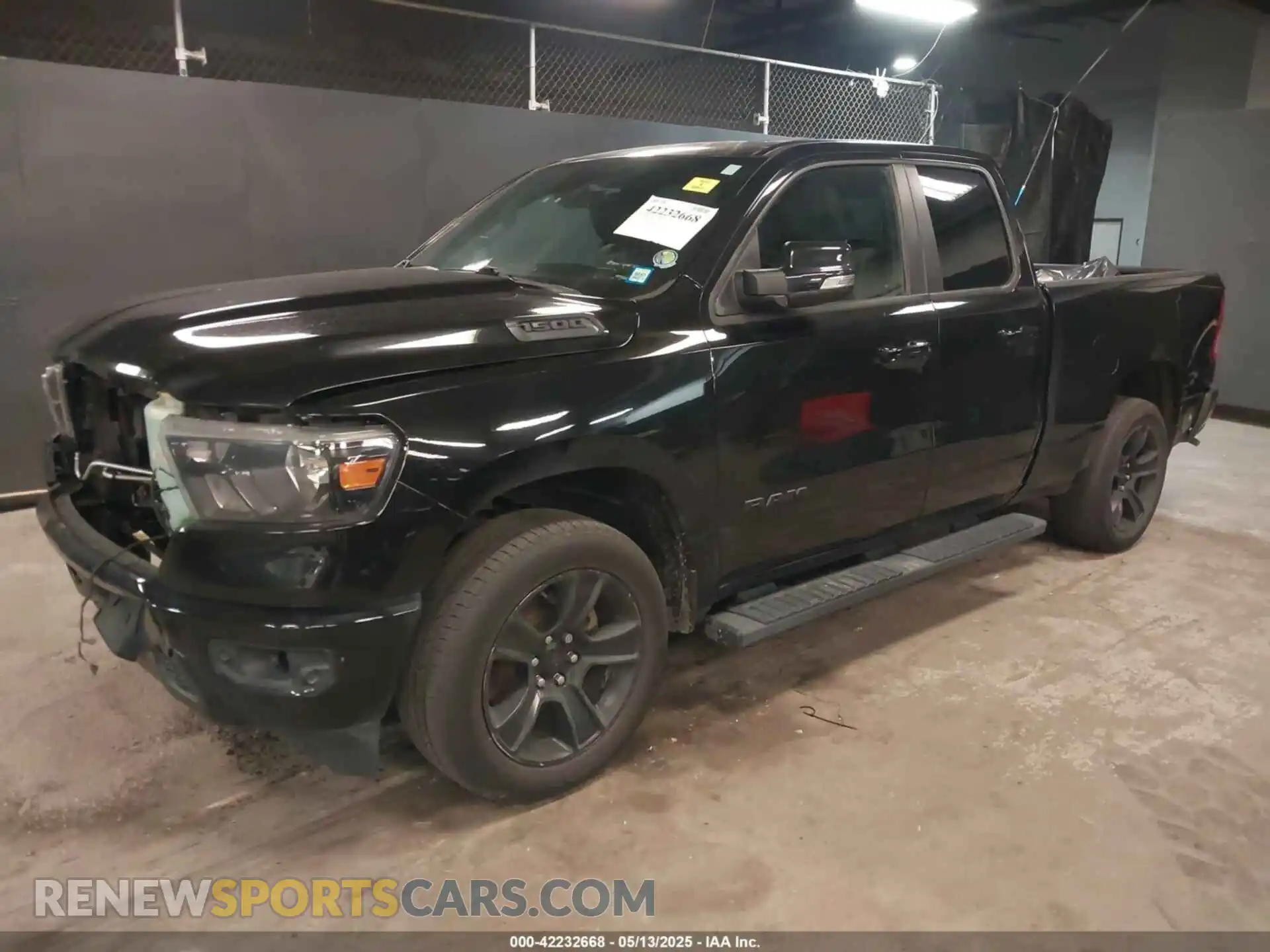 2 Photograph of a damaged car 1C6RRFBG4LN309253 RAM 1500 2020