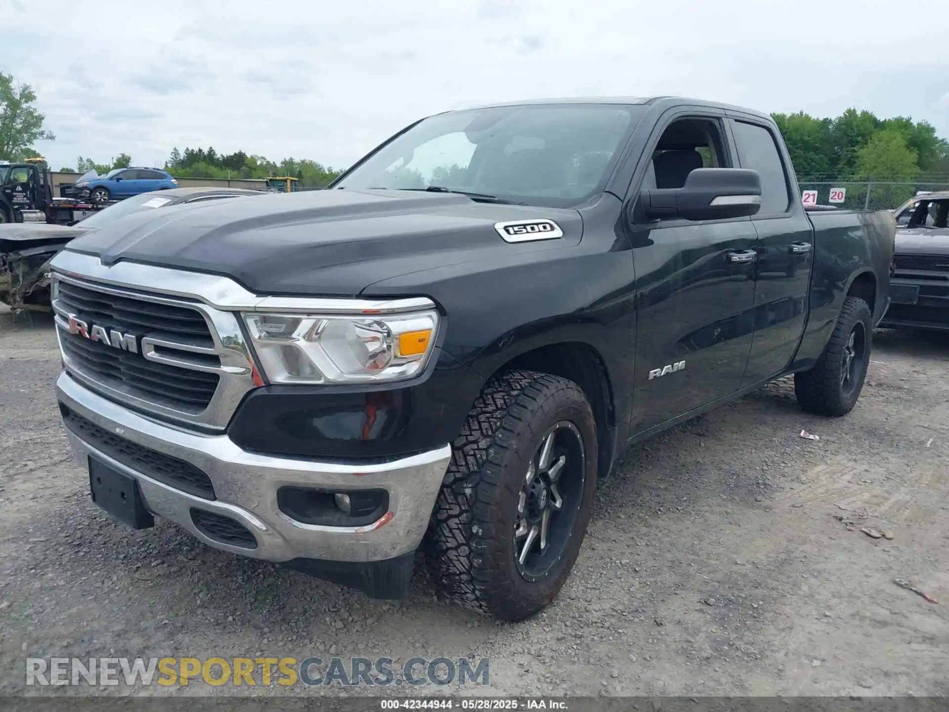 2 Photograph of a damaged car 1C6RRFBG4LN341491 RAM 1500 2020