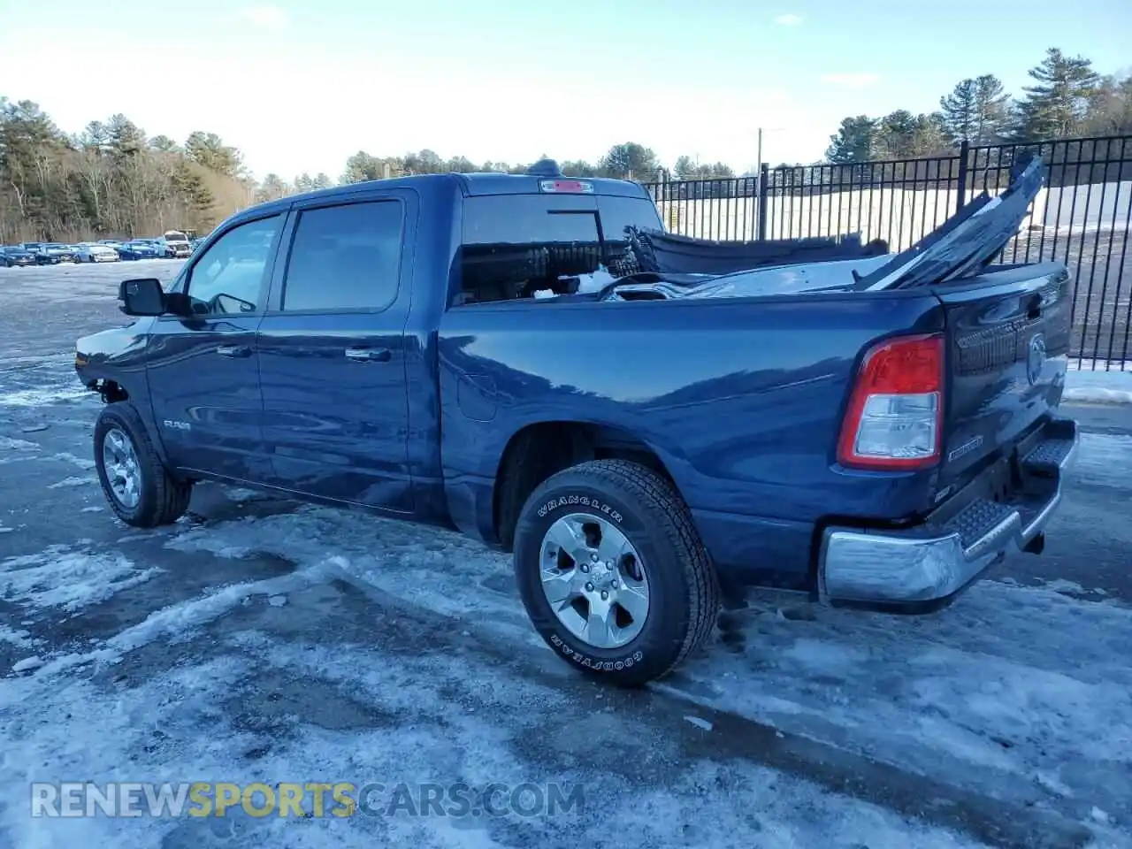 2 Photograph of a damaged car 1C6RRFFG3LN345431 RAM 1500 2020