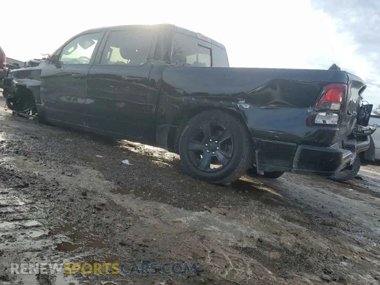 2 Photograph of a damaged car 1C6RRFFG5LN104731 RAM 1500 2020