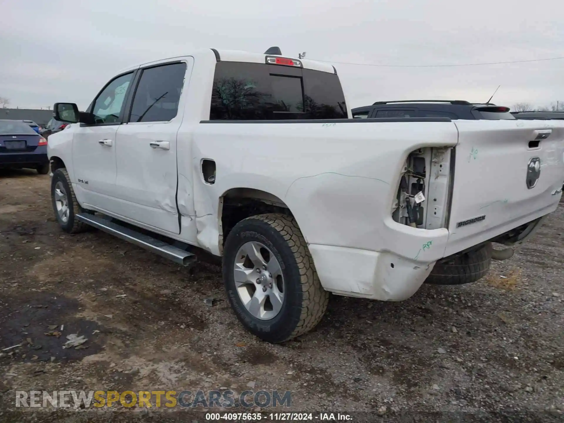 3 Photograph of a damaged car 1C6RRFFG5LN284440 RAM 1500 2020