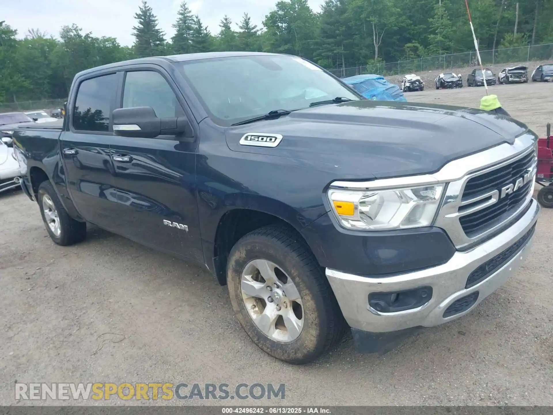 1 Photograph of a damaged car 1C6RRFFG7LN230122 RAM 1500 2020