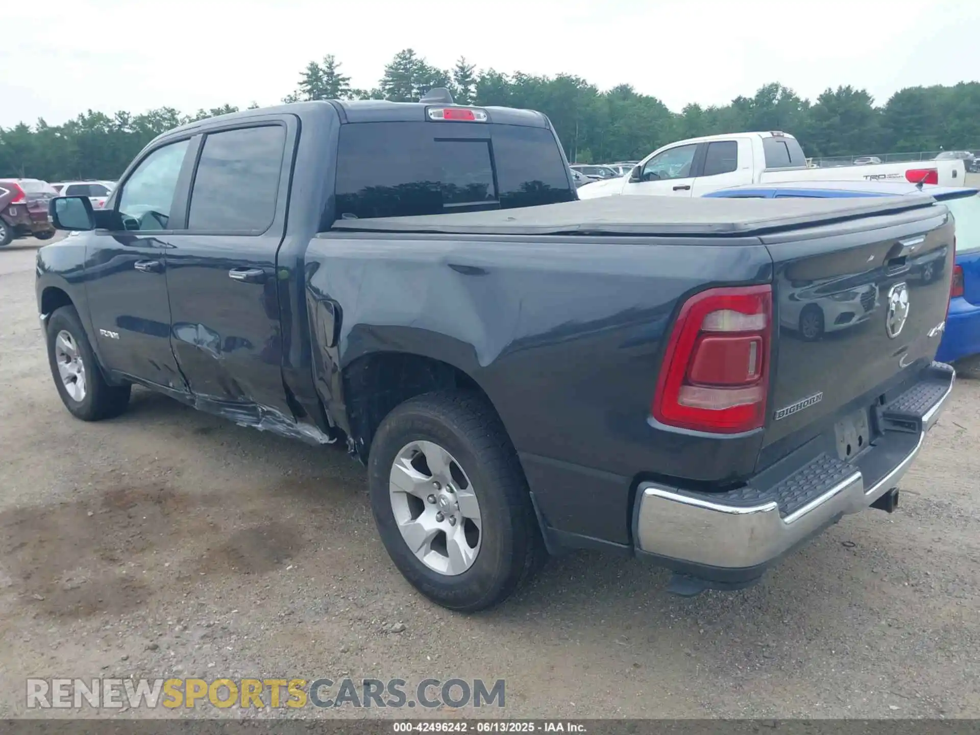 3 Photograph of a damaged car 1C6RRFFG7LN230122 RAM 1500 2020