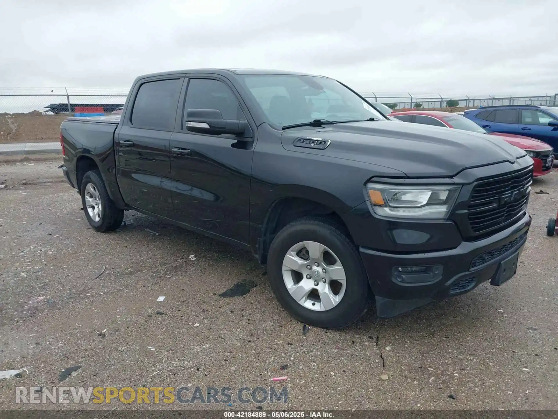 1 Photograph of a damaged car 1C6RRFFG7LN273861 RAM 1500 2020