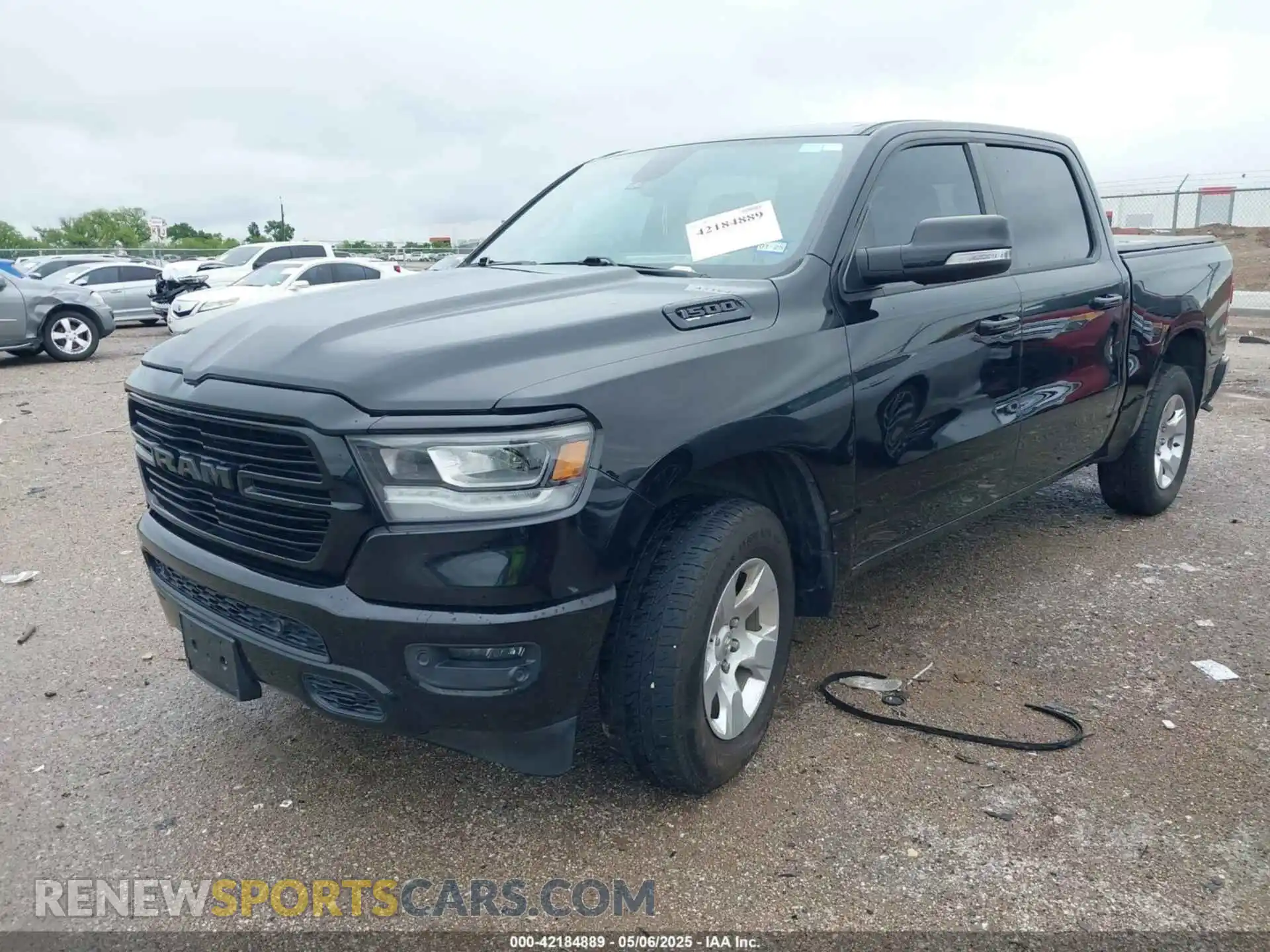 2 Photograph of a damaged car 1C6RRFFG7LN273861 RAM 1500 2020