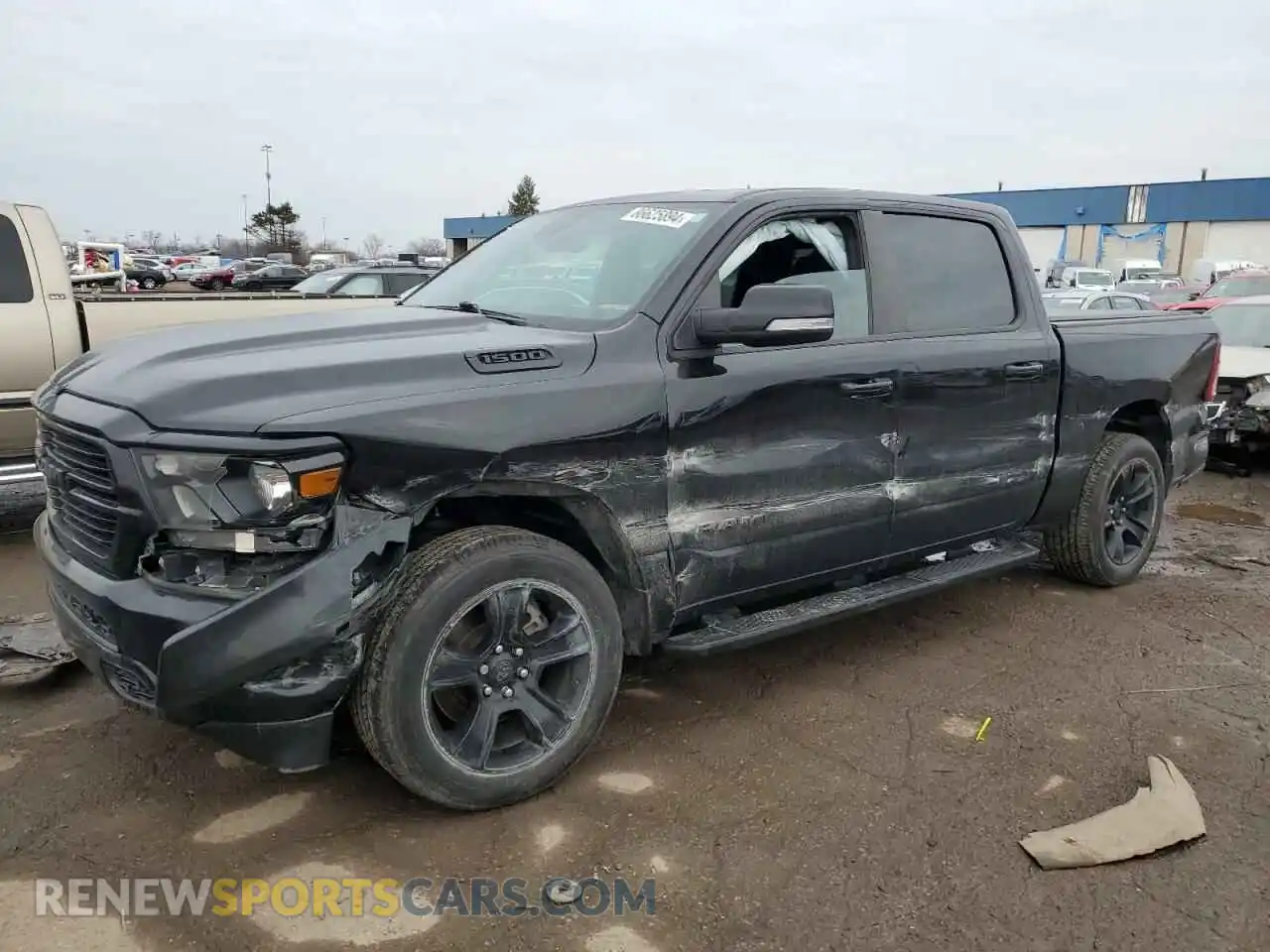 1 Photograph of a damaged car 1C6RRFFGXLN315486 RAM 1500 2020