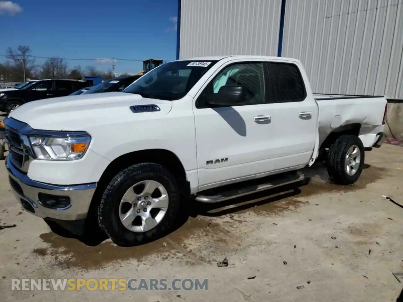 1 Photograph of a damaged car 1C6SRFBT2LN371989 RAM 1500 2020