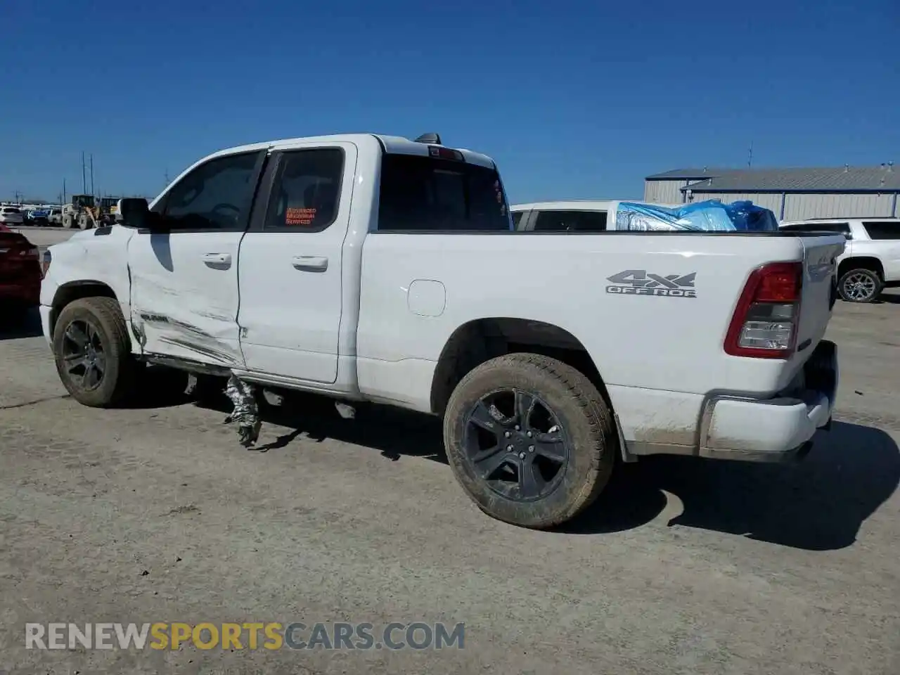 2 Photograph of a damaged car 1C6SRFBT5LN318414 RAM 1500 2020
