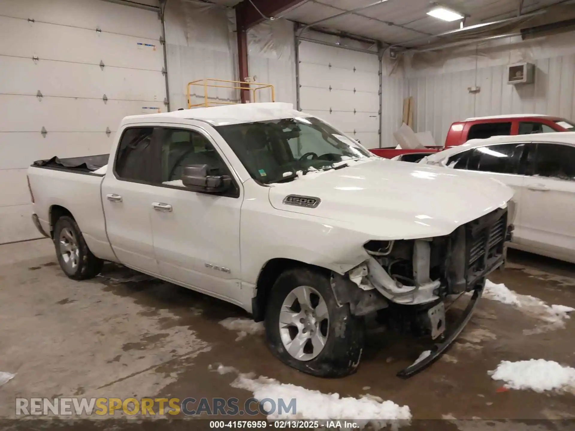 1 Photograph of a damaged car 1C6SRFBT7LN404274 RAM 1500 2020