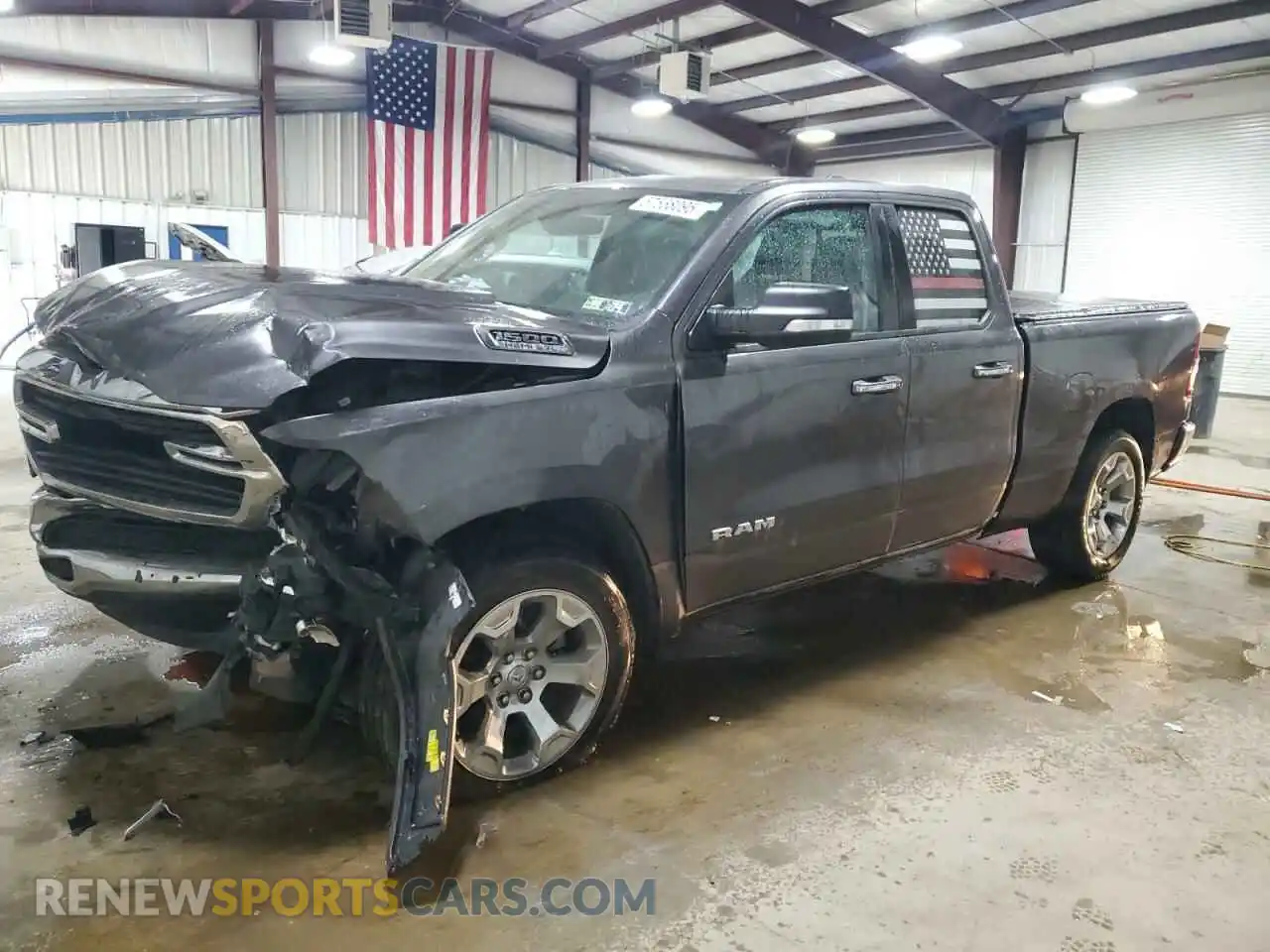 1 Photograph of a damaged car 1C6SRFBT8LN120507 RAM 1500 2020