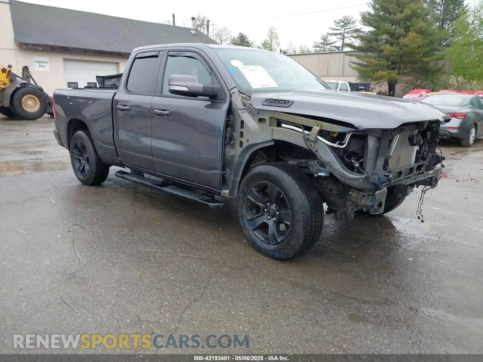 1 Photograph of a damaged car 1C6SRFBT9LN292321 RAM 1500 2020