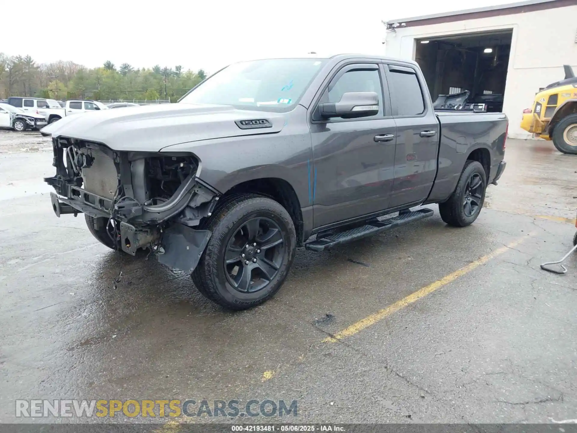 2 Photograph of a damaged car 1C6SRFBT9LN292321 RAM 1500 2020