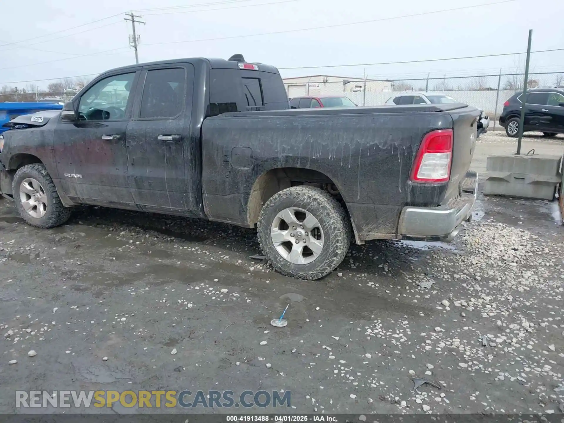 3 Photograph of a damaged car 1C6SRFBT9LN300868 RAM 1500 2020
