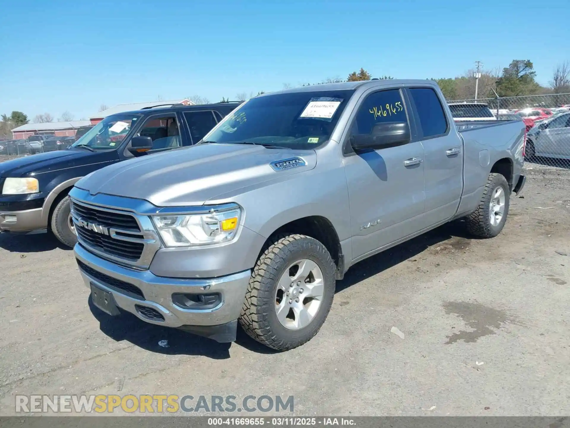 2 Photograph of a damaged car 1C6SRFBTXLN165027 RAM 1500 2020