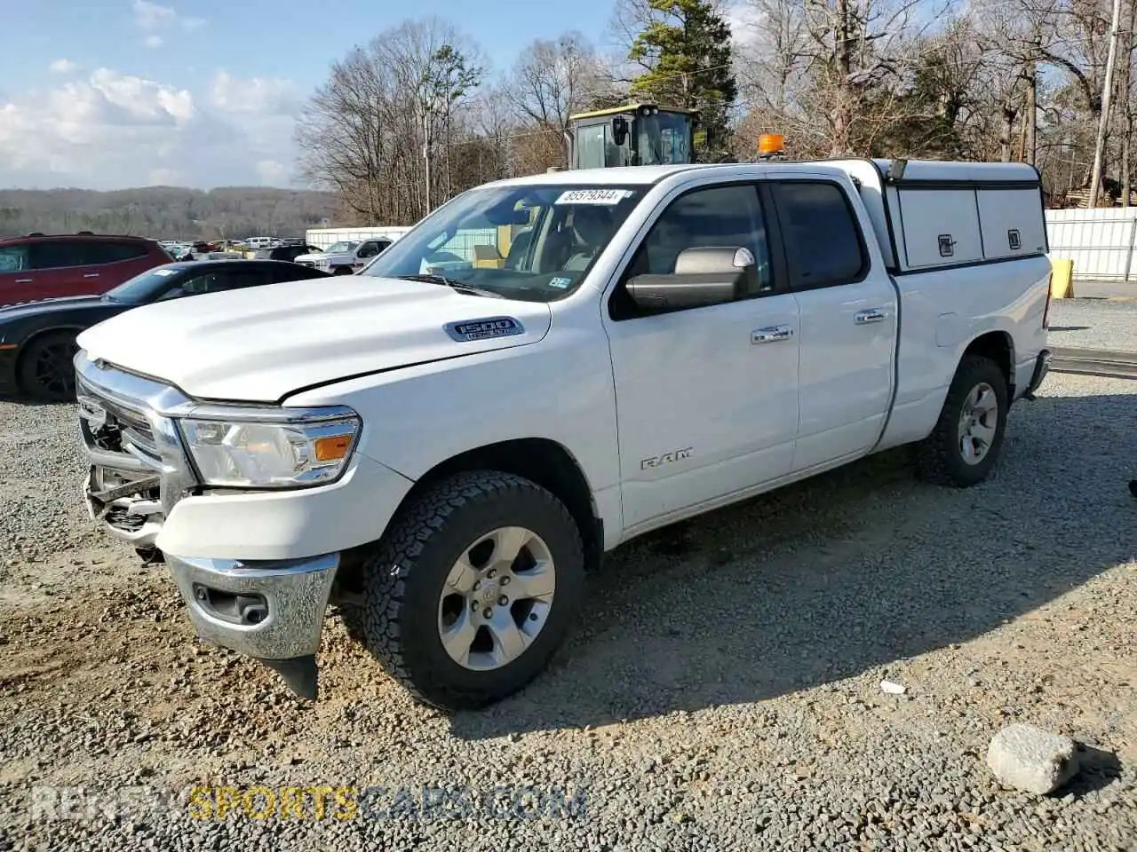 1 Photograph of a damaged car 1C6SRFBTXLN172933 RAM 1500 2020