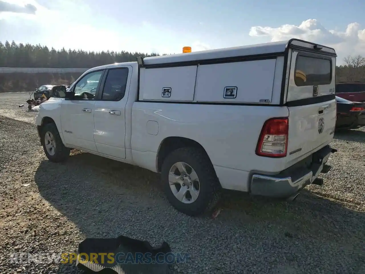 2 Photograph of a damaged car 1C6SRFBTXLN172933 RAM 1500 2020