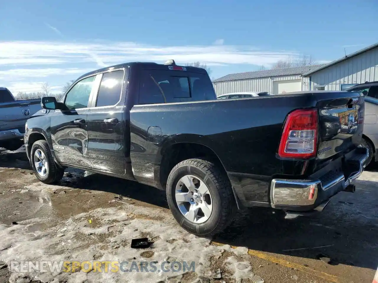 2 Photograph of a damaged car 1C6SRFBTXLN198254 RAM 1500 2020