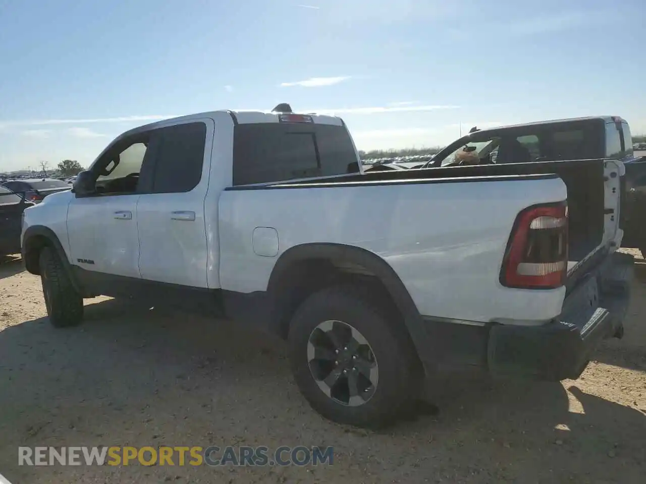 2 Photograph of a damaged car 1C6SRFETXLN258402 RAM 1500 2020