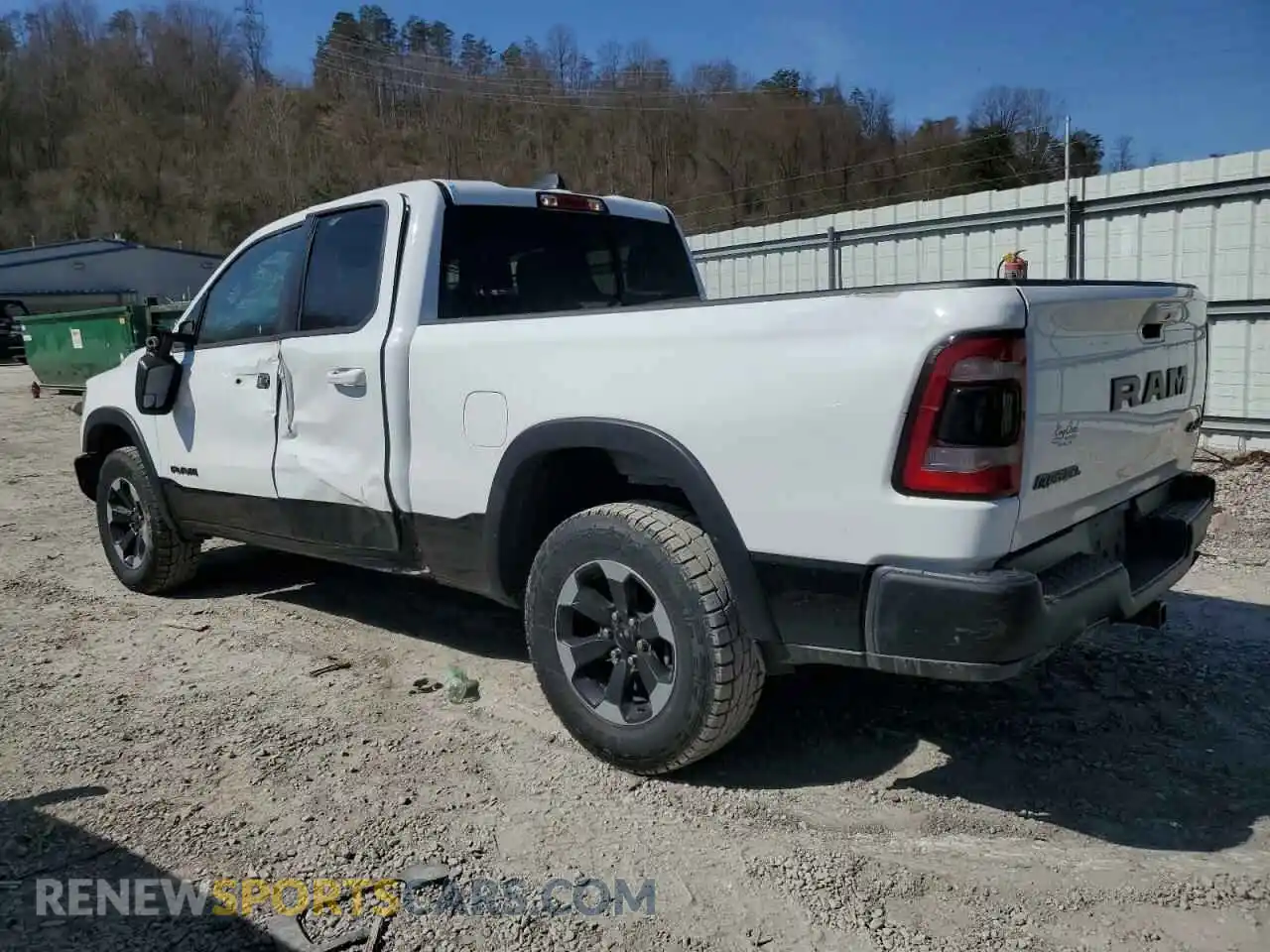 2 Photograph of a damaged car 1C6SRFETXLN322535 RAM 1500 2020
