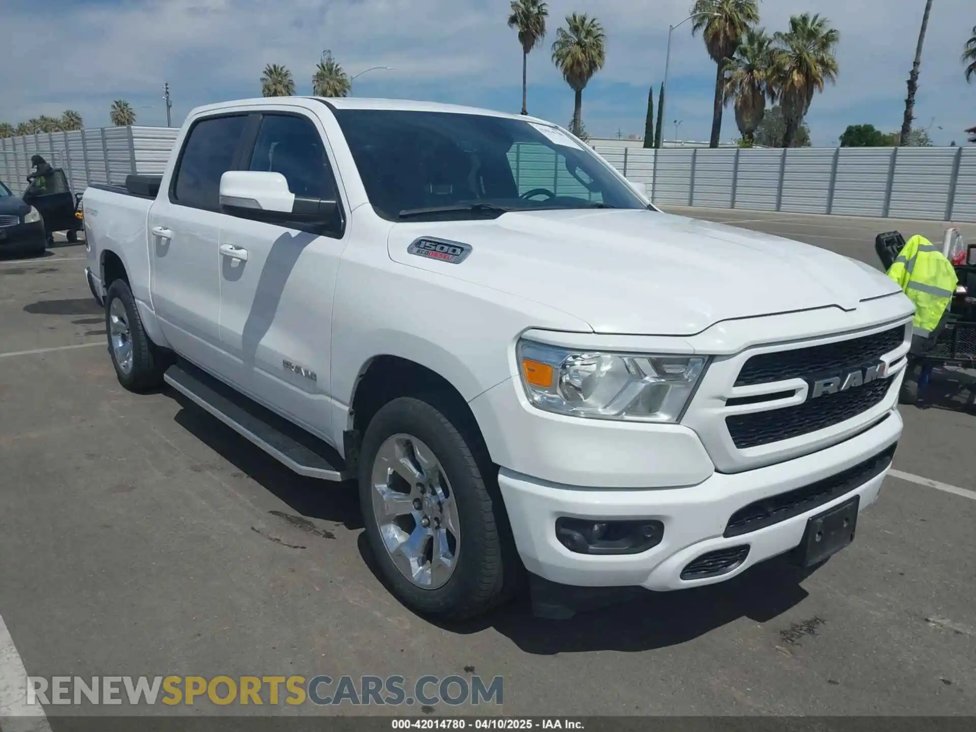 1 Photograph of a damaged car 1C6SRFFM0LN248887 RAM 1500 2020